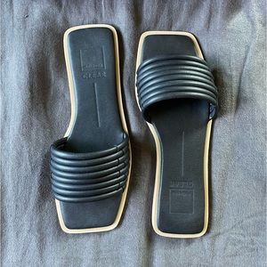 Black Stella Sandal, “Clear” Dolce Vita, Size 8.5